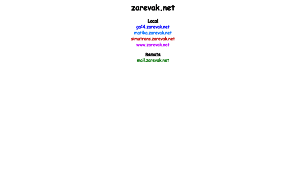 zarevak.net