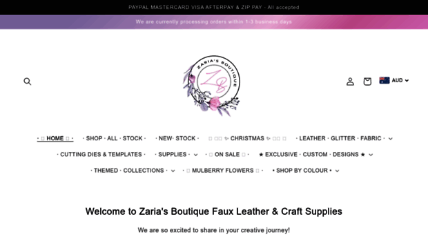 zariasboutique.com