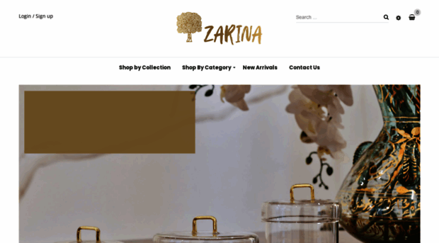 zarinatableware.com