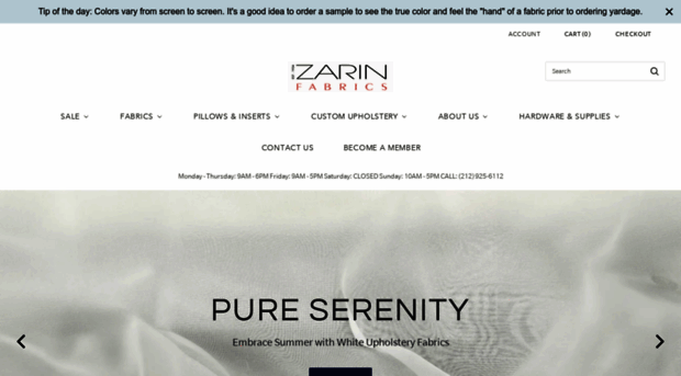 zarinfabrics.com