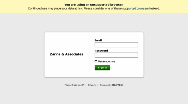 zarinsassociates.harvestapp.com