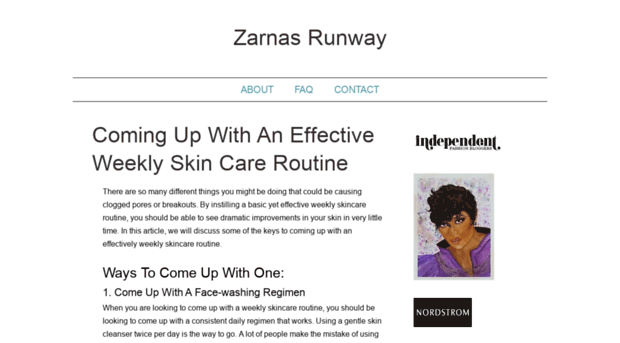 zarnasrunway.com