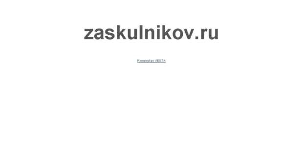 zaskulnikov.ru