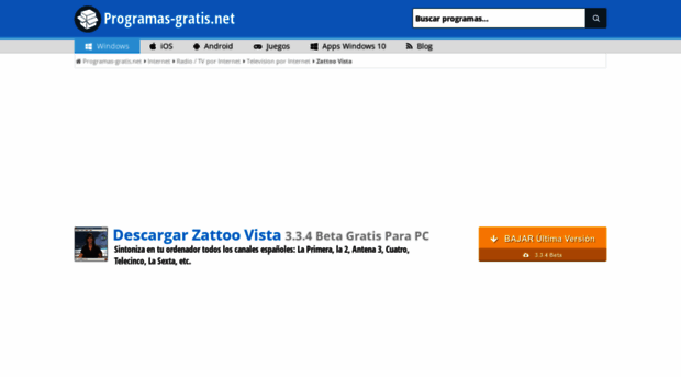 zattoo-vista.programas-gratis.net