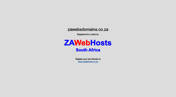 zawebsdomains.co.za