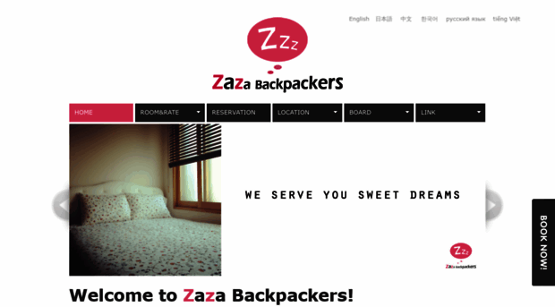 zazabackpackers.com