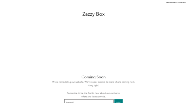 zazzybox.com