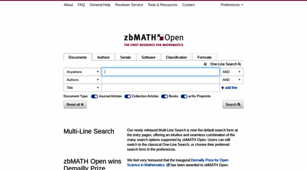 zbmath.org