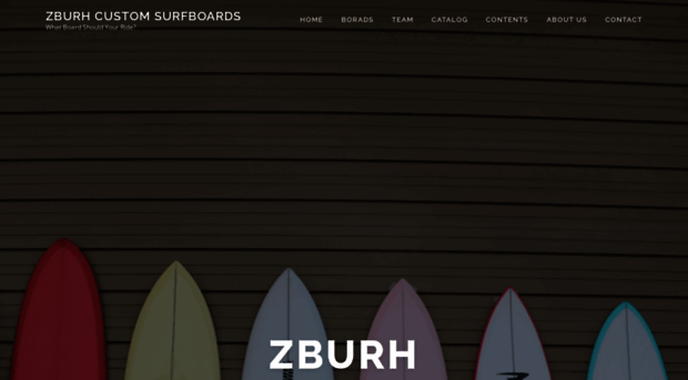 zburhcustomsurfboards.com