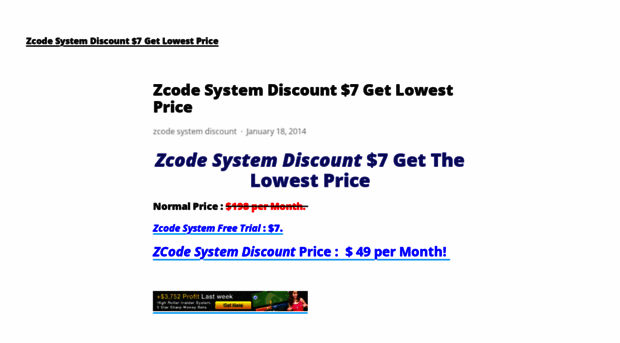 zcodesystemdiscount.com