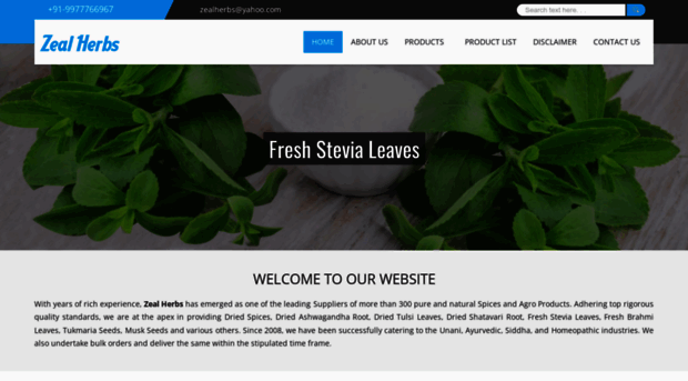 zealayurvedicherbs.com