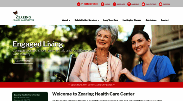 zearinghealthcarecenter.com