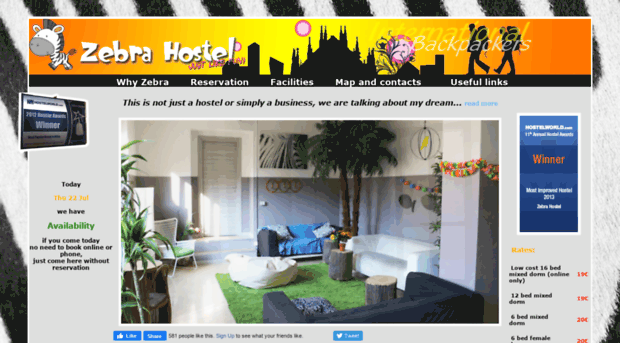 zebrahostel.it