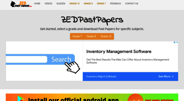 zedpastpapers.com