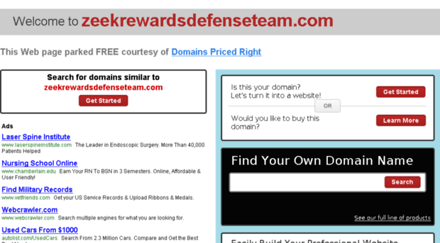 zeekrewardsdefenseteam.com