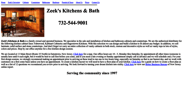 zeekskitchens.com