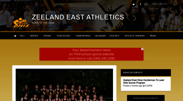 zeelandeastathletics.com