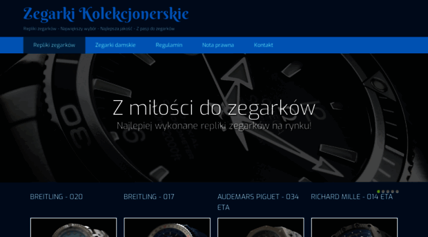 zegarki-kolekcjonerskie.com