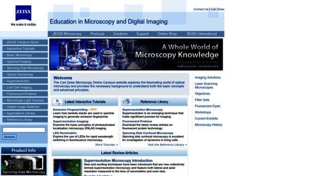 ZEISS Microscopy Online Campus