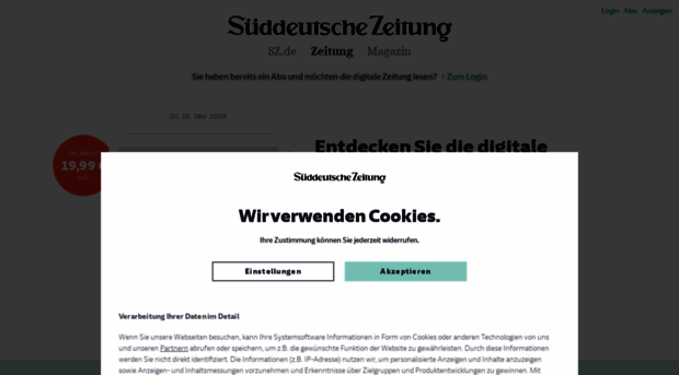 zeitung.sueddeutsche.de