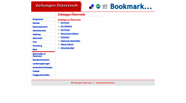 zeitungenosterreich.com