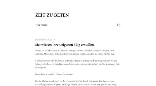 zeitzubeten.org