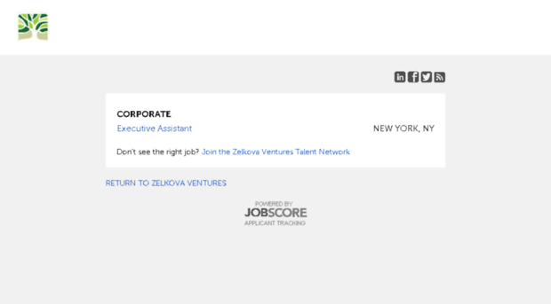 zelkovaventures.jobscore.com