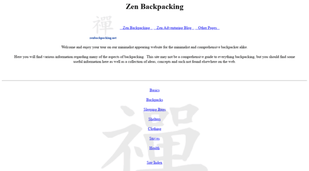 zenbackpacking.net