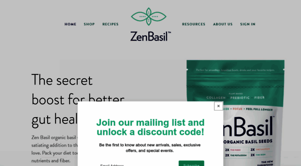 zenbasil.com