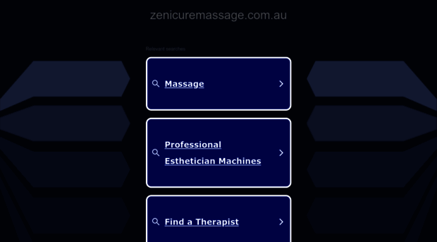 zenicuremassage.com.au