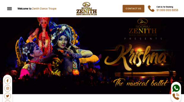 zenithdancetroupe.com