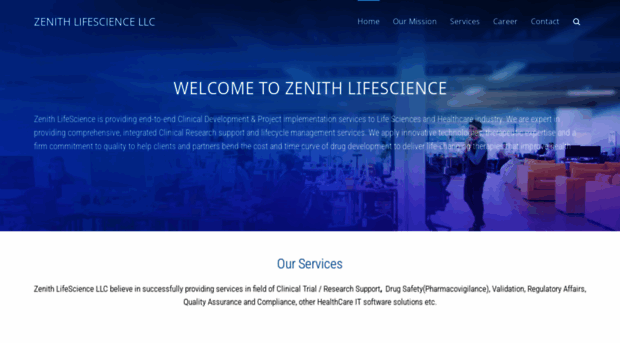 zenithlifescience.com