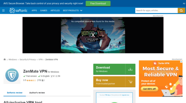 zenmate-vpn-best-cyber-security-unblock.en.softonic.com