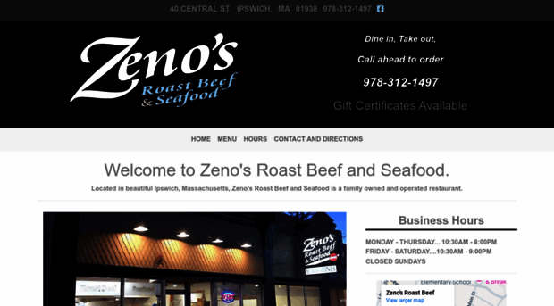 zenosroastbeef.com