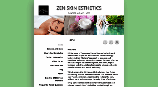 zenskin.skincaretherapy.net