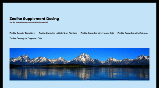 zeolitedosing.com