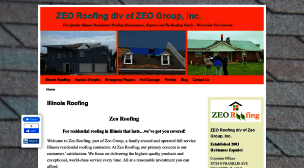 zeoroofing.com