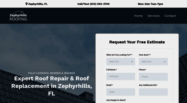 zephyrhillsroofing.com