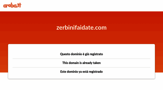 zerbinifaidate.com