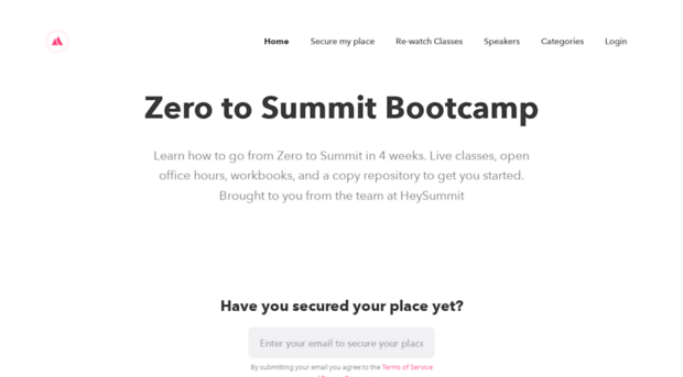 zero-to-summit-bootcamp.heysummit.com