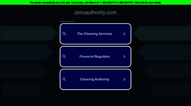 zeroauthority.com