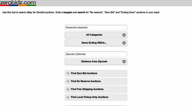 zerobidz.com