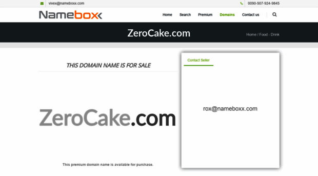 zerocake.com