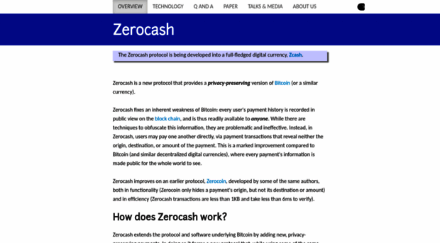 zerocash-project.org