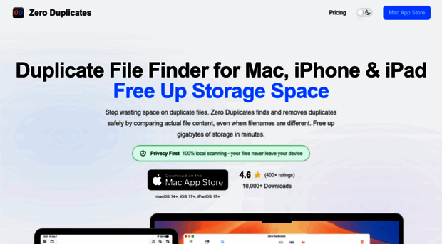 zeroduplicates.com