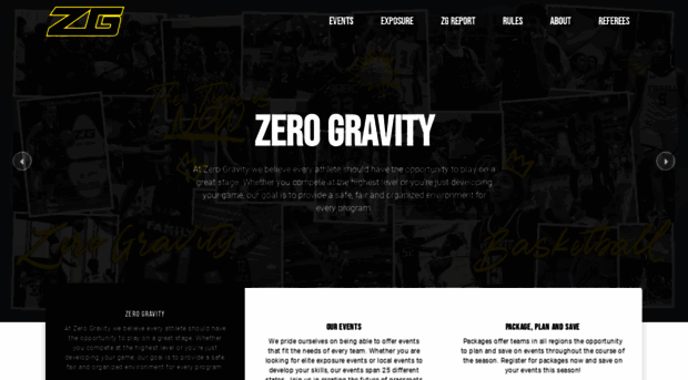 zerogravitybasketball.com