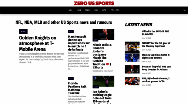 zeroussports.com