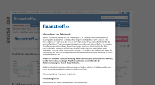 zertifikate.finanztreff.de