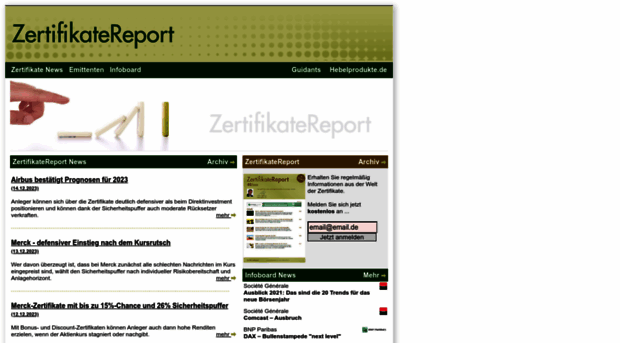 zertifikatereport.de