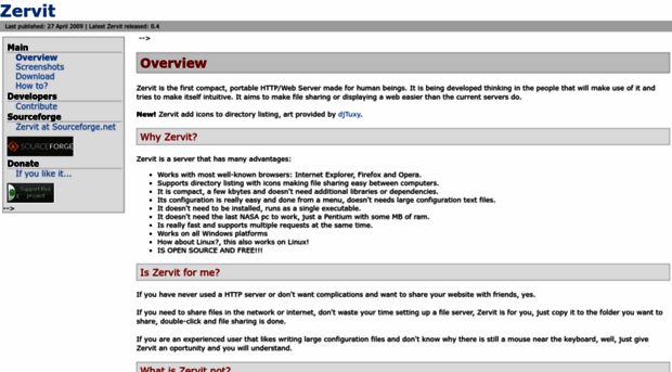 zervit.sourceforge.net
